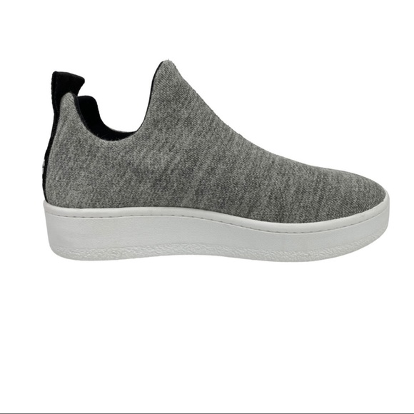 Rag & Bone Orion Grey Knit Platform Sneakers, Casual Athleisure sneakers Sz 10 - Picture 4 of 7